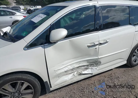 2016 Honda Odyssey Touring/Touring Elite из США, поврежденный, VIN 5FNRL5H9XGB147386